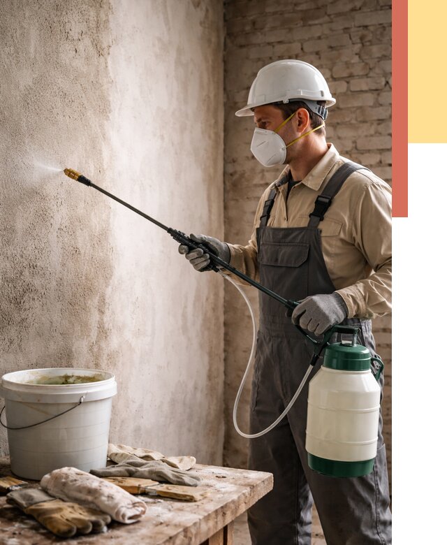 Антисептическая обработка стен в Ялуторовске от 1239 руб. — быстро и недорого | ОТДЕЛОЧНИК-Лтр