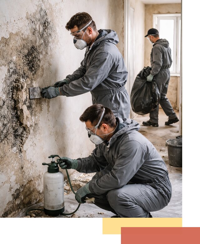 Удаление плесени со стен профессионально в Ялуторовске