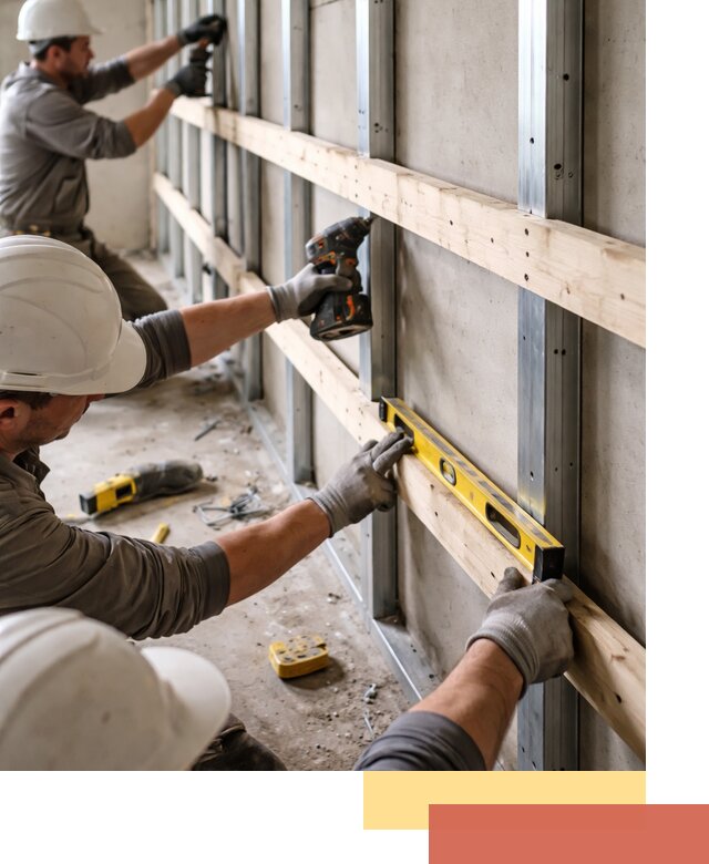 Устройство обрешетки под панели в Ялуторовске