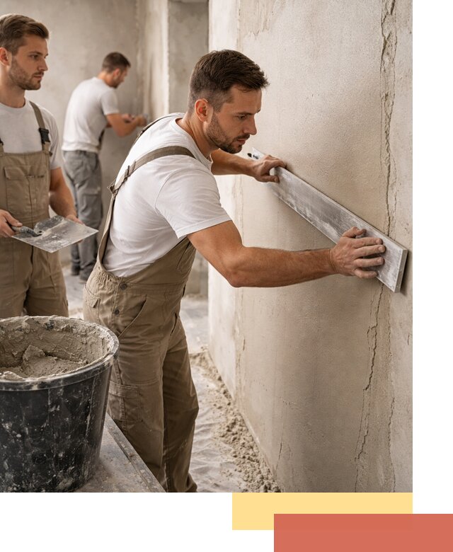 Штукатурка стен без маяков в Ялуторовске быстро и качественно