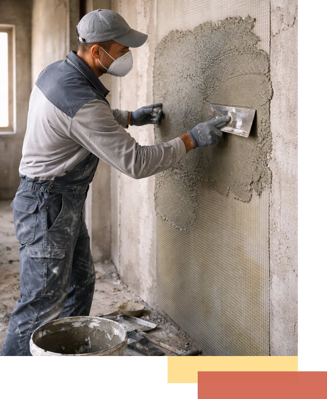 Штукатурка стен по сетке в Ялуторовске под ключ качественно и быстро