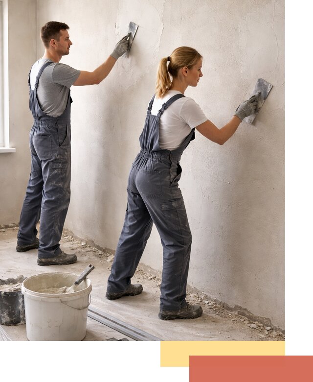 Штукатурка стен под обои в Ялуторовске профессионально и быстро