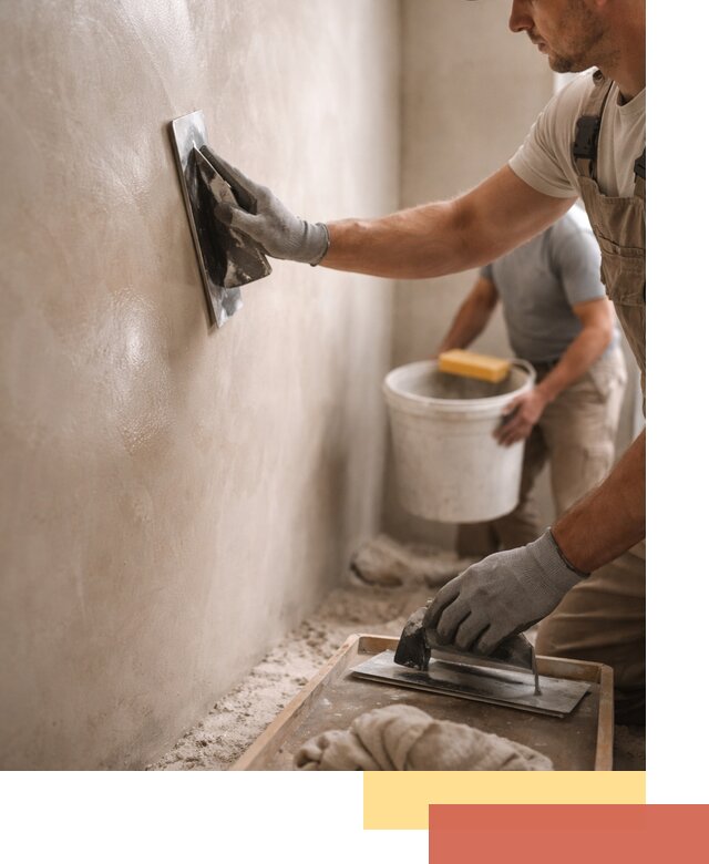 Нанесение марокканской штукатурки таделакт в Ялуторовске