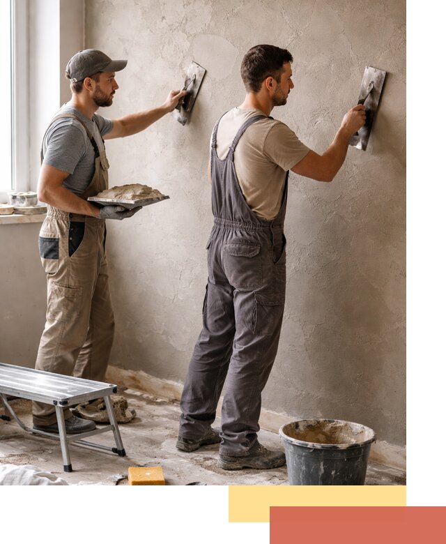 Ремонт декоративной штукатурки и восстановление фактуры в Ялуторовске