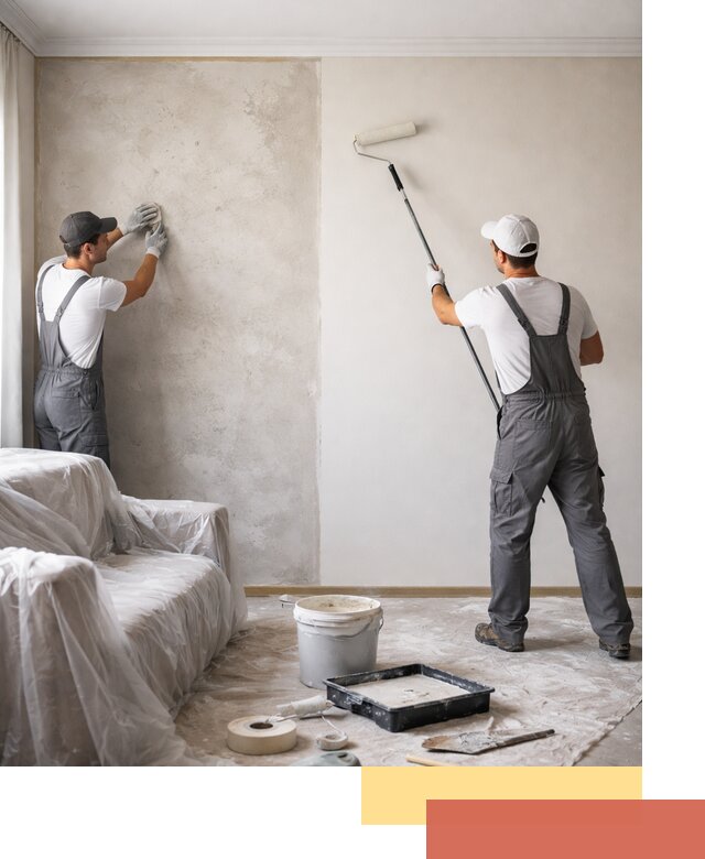 Покраска стен антивандальной краской в Ялуторовске