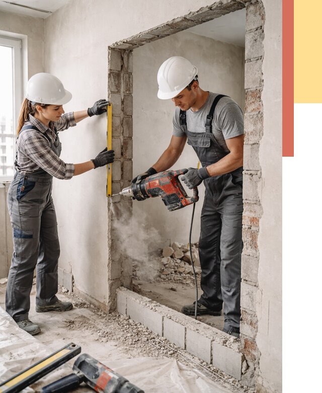 Создание проемов в стенах в Ялуторовске от 6714 руб. — алмазная резка и расширение | ОТДЕЛОЧНИК-Лтр