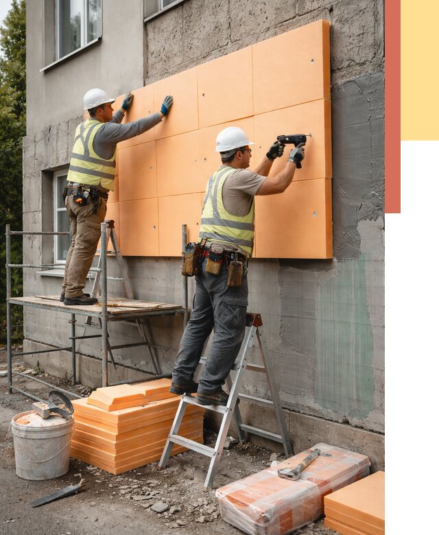 Утепление стен пеноплексом в Ялуторовске от 1911 руб./м2 — быстро и недорого | ОТДЕЛОЧНИК-Лтр