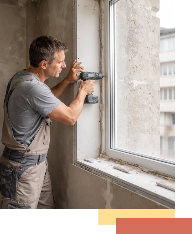 Монтаж гипсокартонных откосов в Ялуторовске под ключ