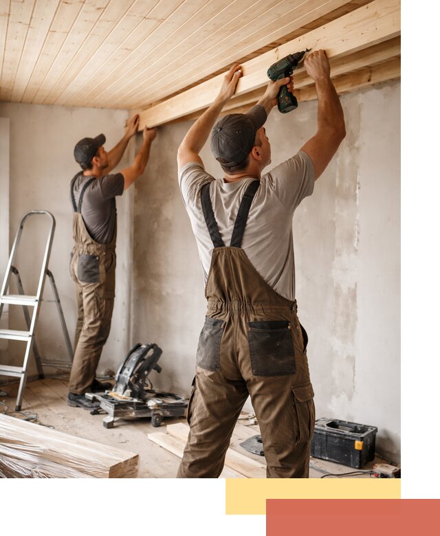 Монтаж потолка из вагонки в Ялуторовске профессионально и аккуратно