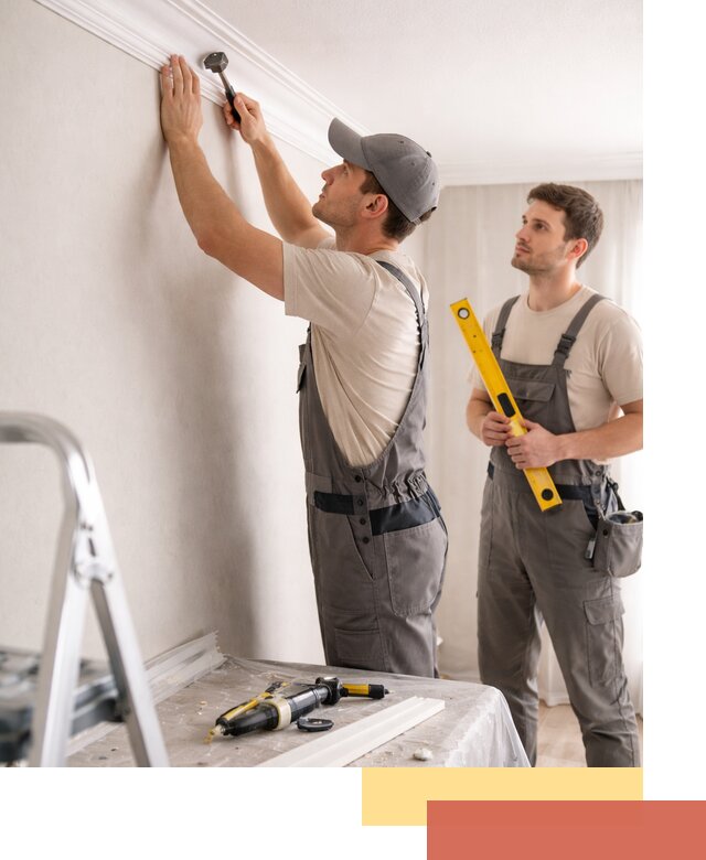 Монтаж потолочного плинтуса в Ялуторовске качественно и быстро