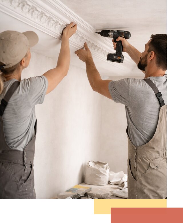 Профессиональный монтаж лепнины на потолок в Ялуторовске